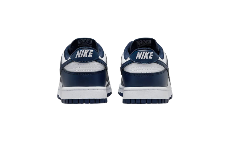 Nike Dunk Low White Midnight Navy - imagem 4
