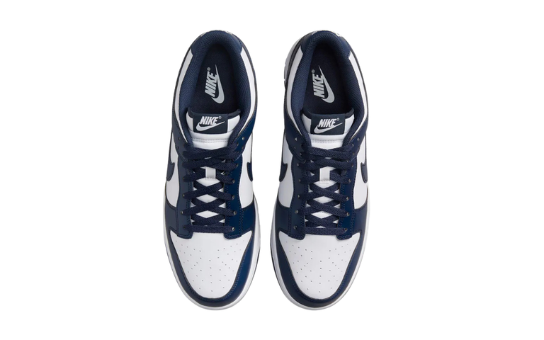 Nike Dunk Low White Midnight Navy - imagem 3