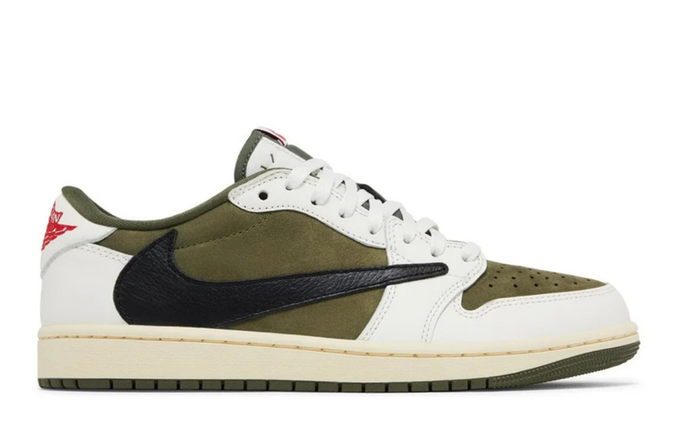 Travis Scott x Air Jordan 1 Low Olive