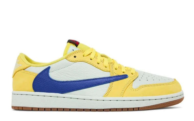 Travis Scott x Air Jordan 1 Low Canary