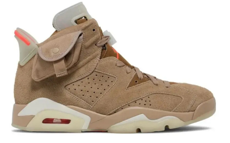 Travis Scott x Air Jordan 6 British Khaki