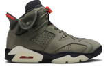 Travis Scott x Air Jordan 6 Olive - imagem 1
