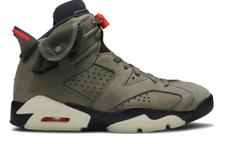 Travis Scott x Air Jordan 6 Olive