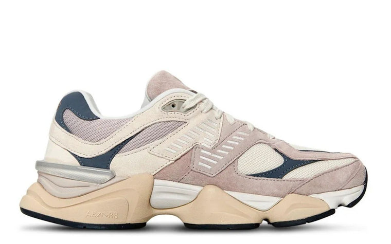 New Balance 9060 Cream/Deep Blue