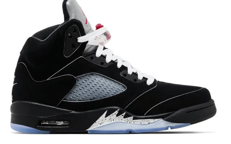 Air Jordan 5 Metallic Black
