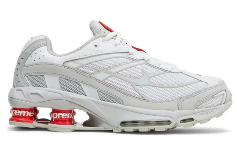Supreme x Nike Shox Ride 2 White