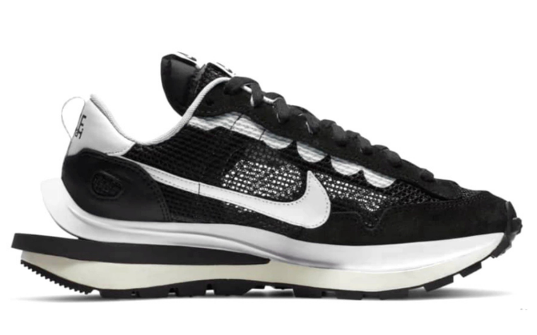 Sacai x Nike VaporWaffle Black and White