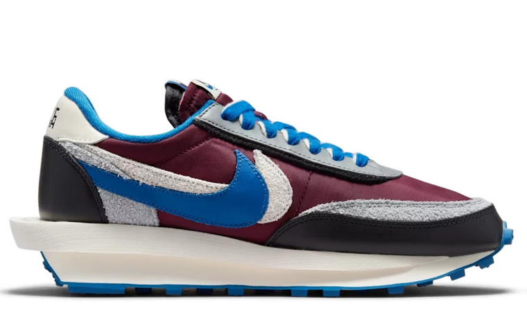 Sacai x Undercover x Nike LDV Waffle Night Maroon