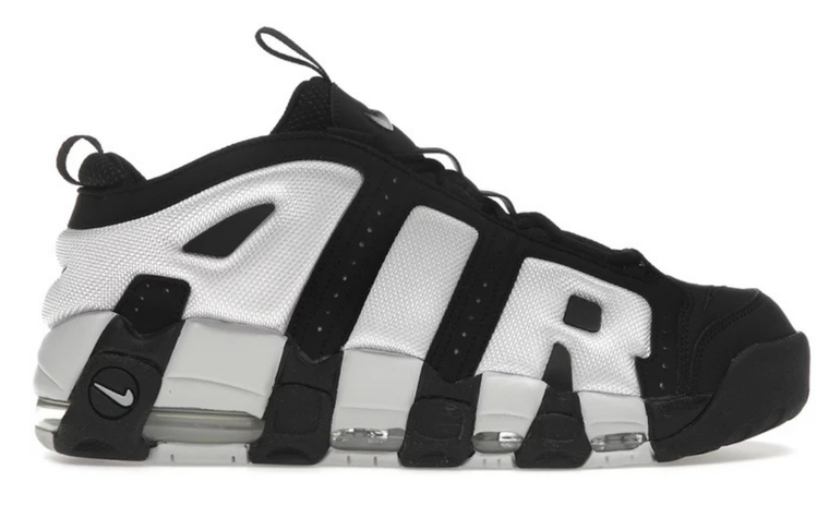 Nike Air More Uptempo Low Black/Photon Dust