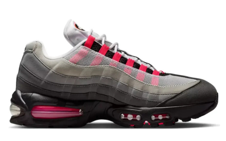 Nike Air Max 95 Medium Ash/Solar Red