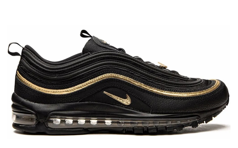 Nike Air Max 97 Black/Metallic Gold