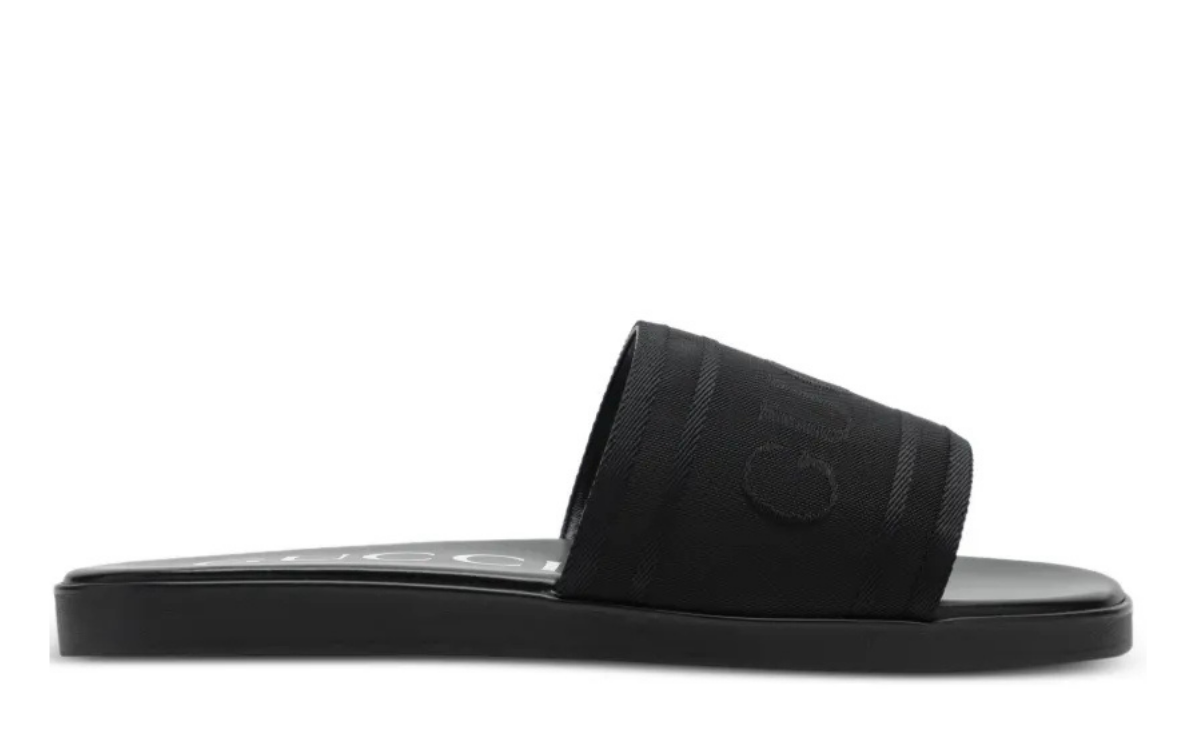 Gucci Matelasse Slide Black - imagem 1