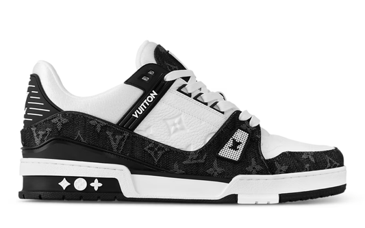 Louis Vuitton Trainer White Black