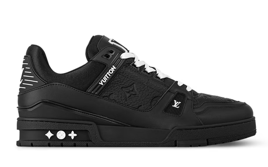 Louis Vuitton Trainer Black Embossed Monogram