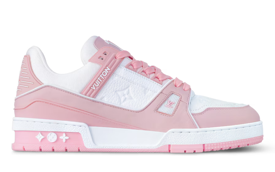Louis Vuitton Trainer Pink Rose