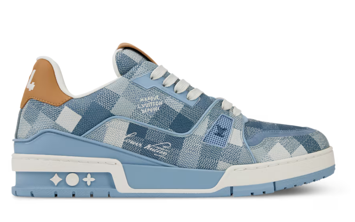 Louis Vuitton Trainer Jeans Monogram Blue - imagem 1