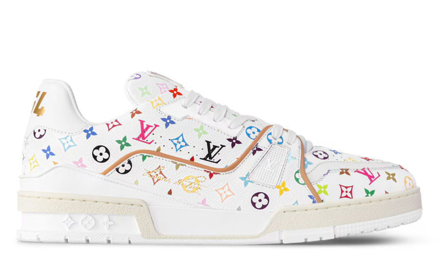 Louis Vuitton x Takashi Murakami Trainer White