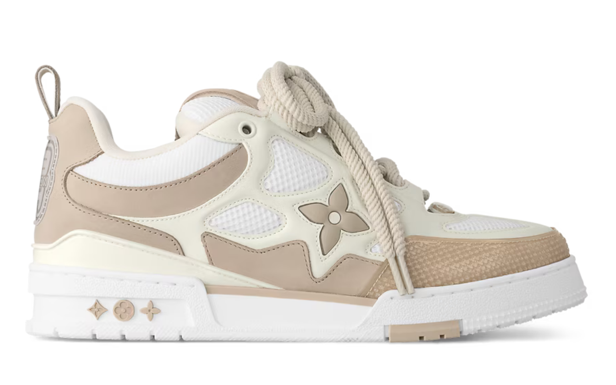 Louis Vuitton Skate Sneaker Beige White - imagem 1