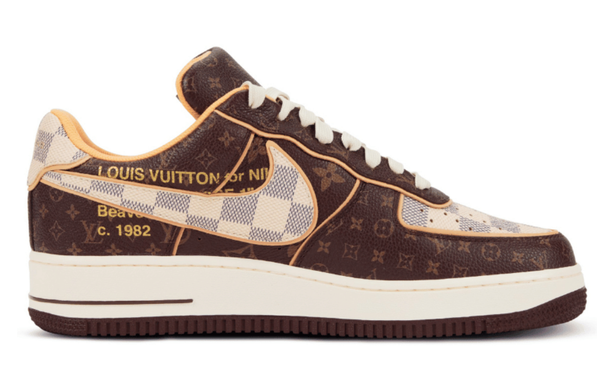 Louis Vuitton x Nike Air Force 1 Low Monogram Damier Pilot Case - imagem 1
