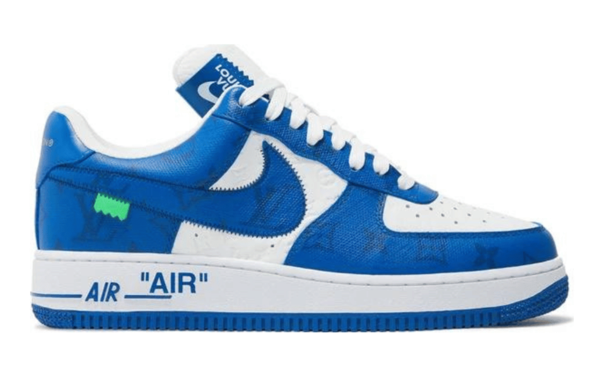 Louis Vuitton x Nike Air Force 1 Low White/Blue - imagem 1