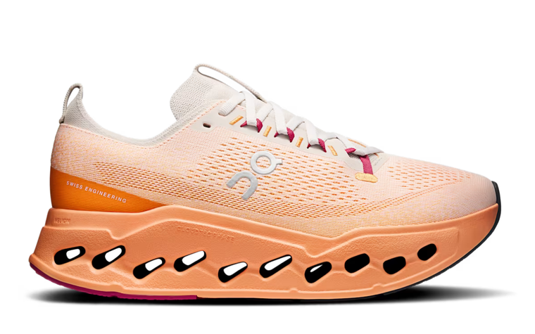 On Cloudsurfer Max Pearl Tangerine