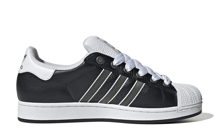 Adidas Superstar II Black/White Stripes