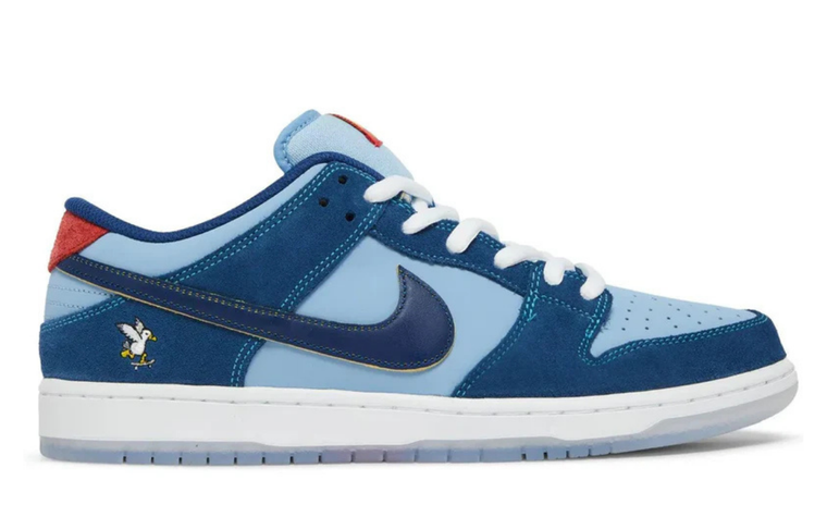 Why So Sad? x Nike Dunk Low The Predatory Bird Blue