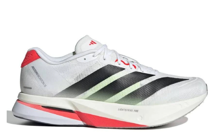 Adidas Adizero Boston 13 White/Black/Red