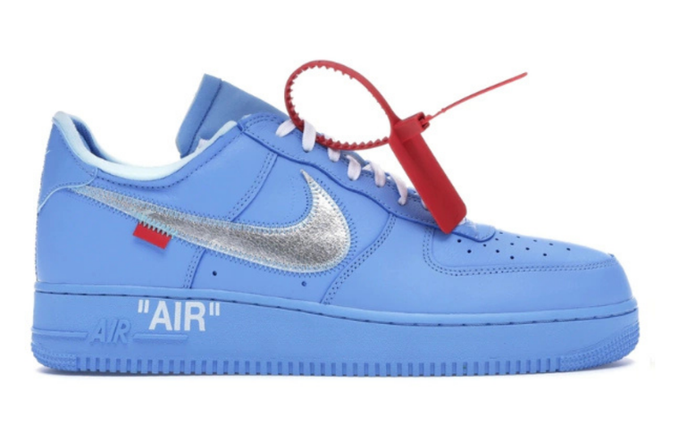 Off-White x Nike Air Force 1 Low University Blue