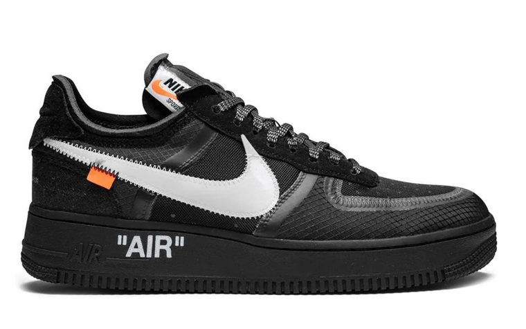 Off White x Nike Air Force 1 Low Black White