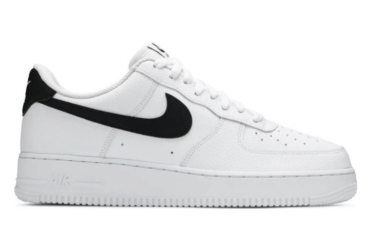 Nike Air Force 1 ’07 Low White/Black Swoosh