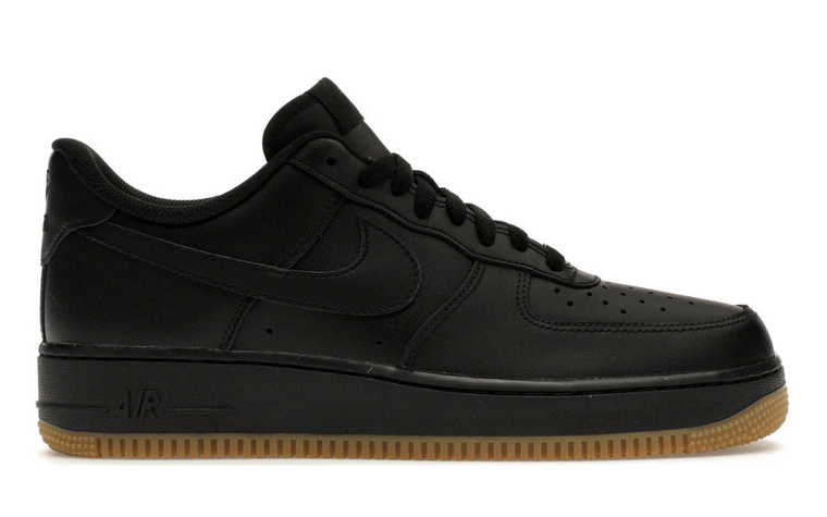 Nike Air Force 1 ’07 Low Black/Gum Sole