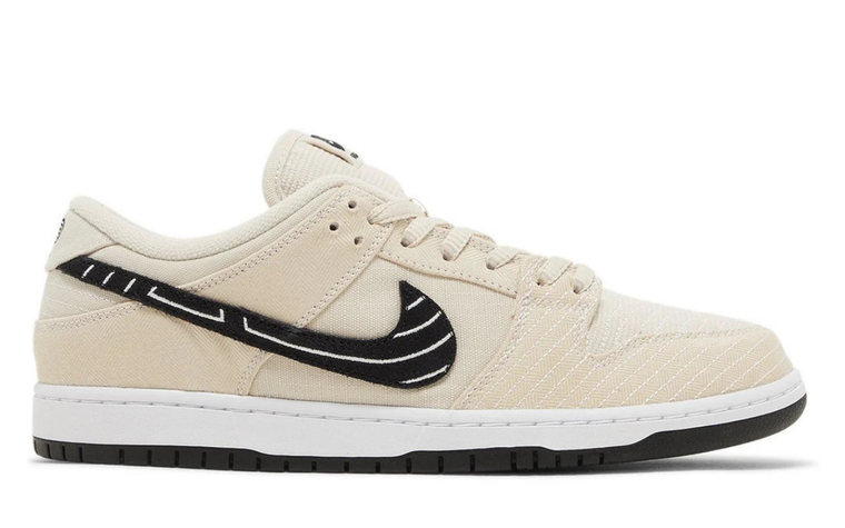 Albino & Preto x Nike Dunk Low Pearl White