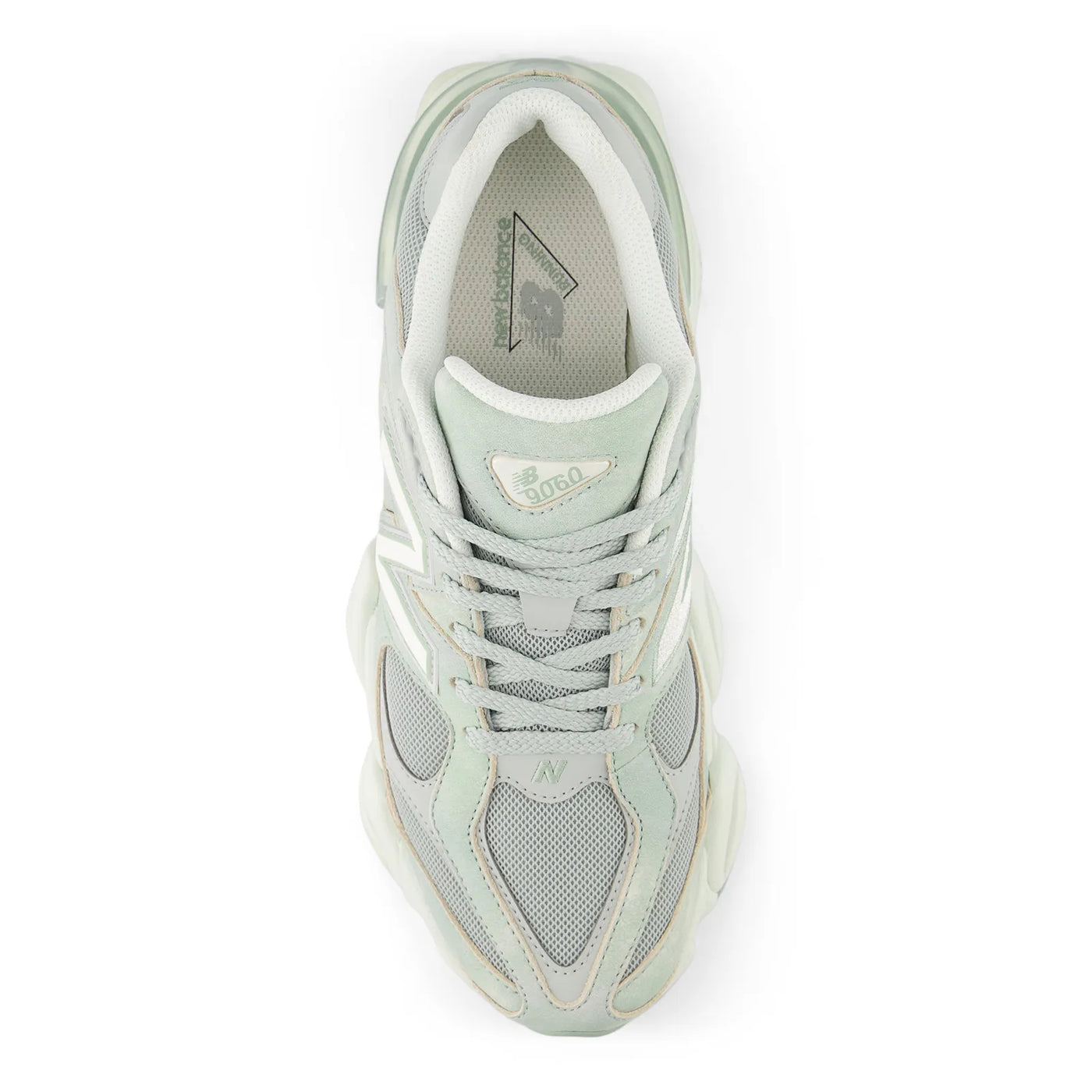New Balance 9060 Light Green/White - imagem 3