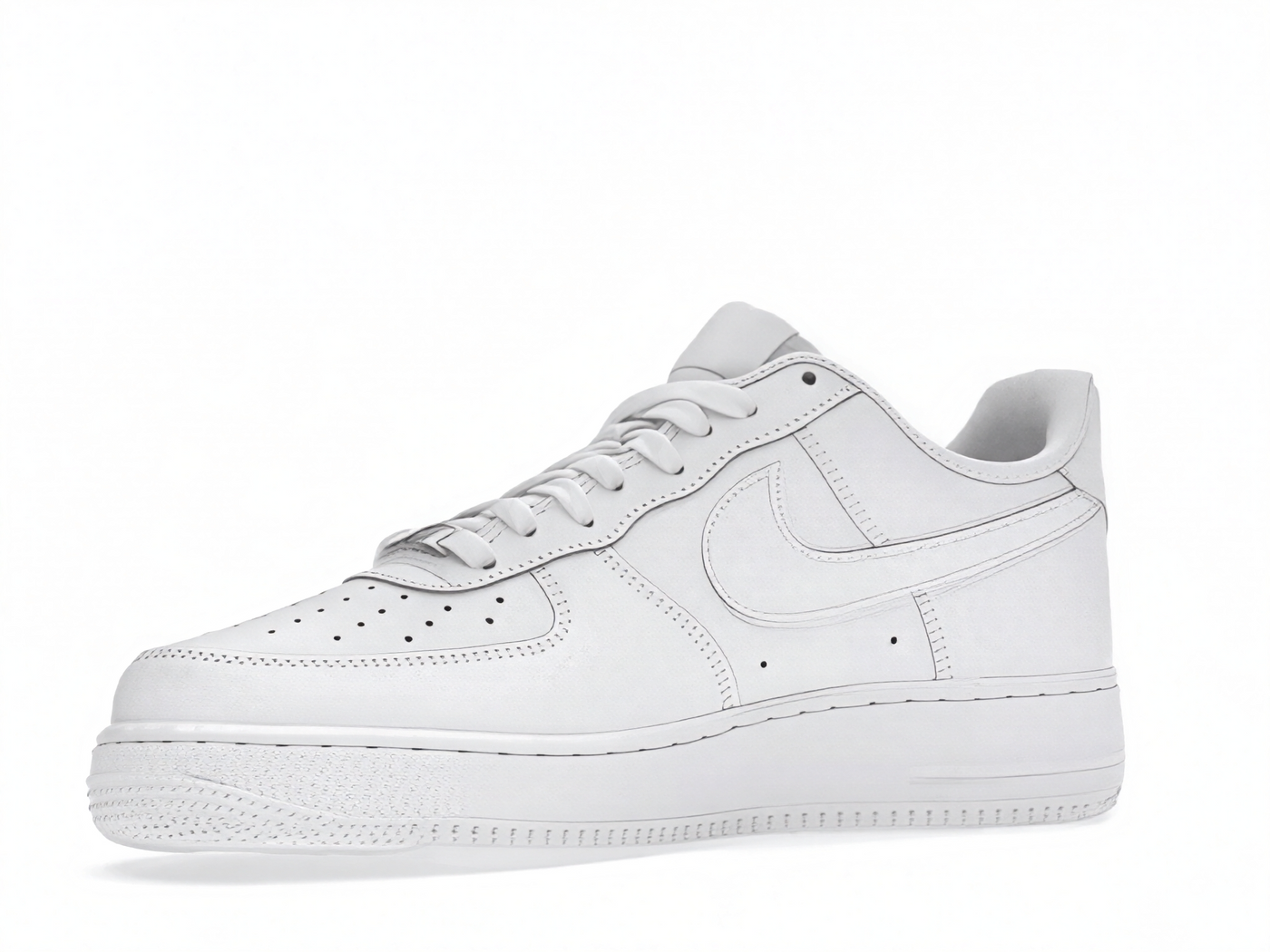 Nike Air Force 1 White - imagem 16