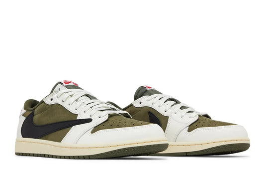 Travis Scott x Air Jordan 1 Low Olive
